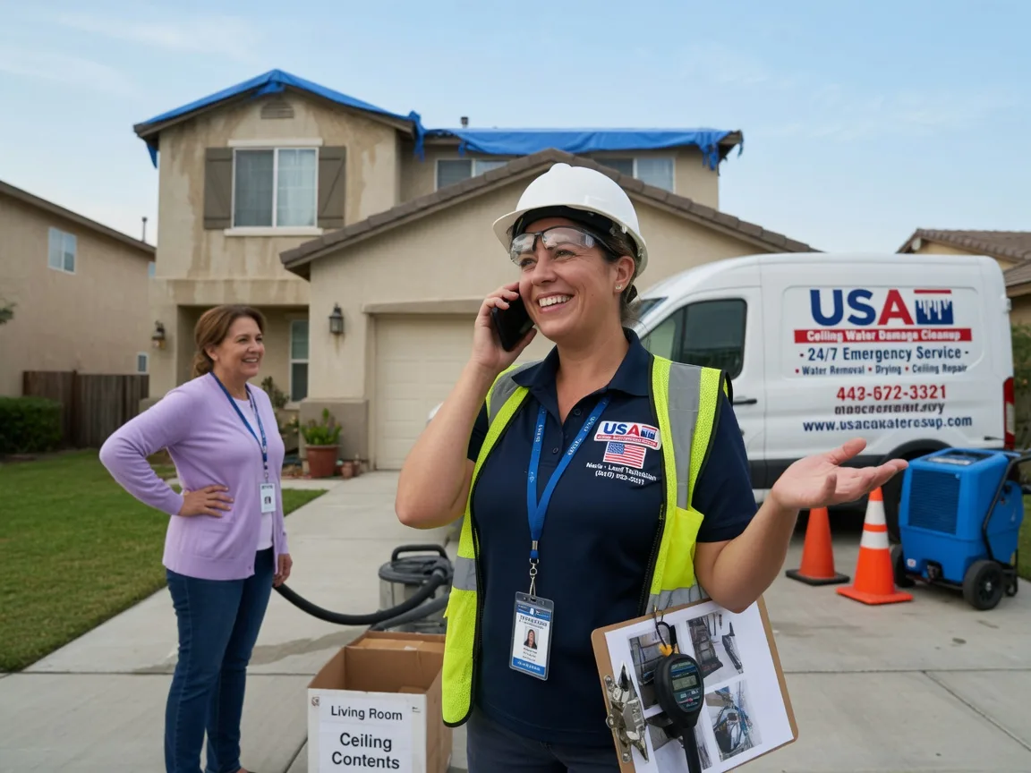 Ceiling Water Damage Restoration Wakeman, OH FAQs